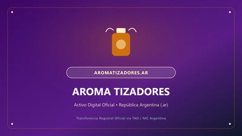 Composición visual de Aroma Tizadores para el portal aromatizadores.ar